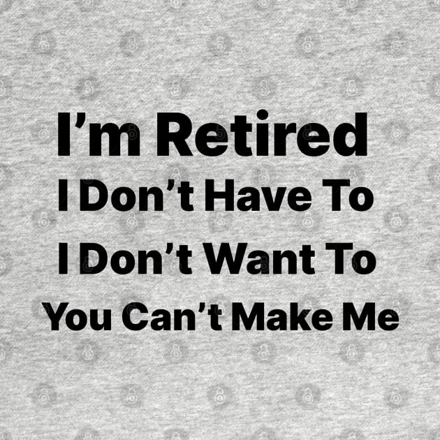 I'm Retired by ArtShare